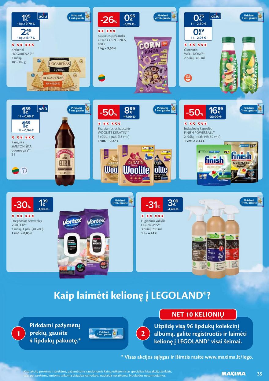 Maxima savaitinis leidinys 42 akcijos nuo
2024-10-15 iki
2024-10-21 | Leidinukas.lt puslapis 35
