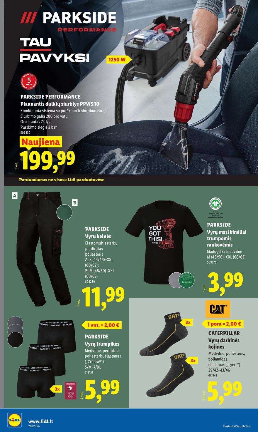 Lidl leidinys akcijos nuo 
  2026-05-11 iki 
  2026-05-17 | Leidinukas.lt puslapis 20
