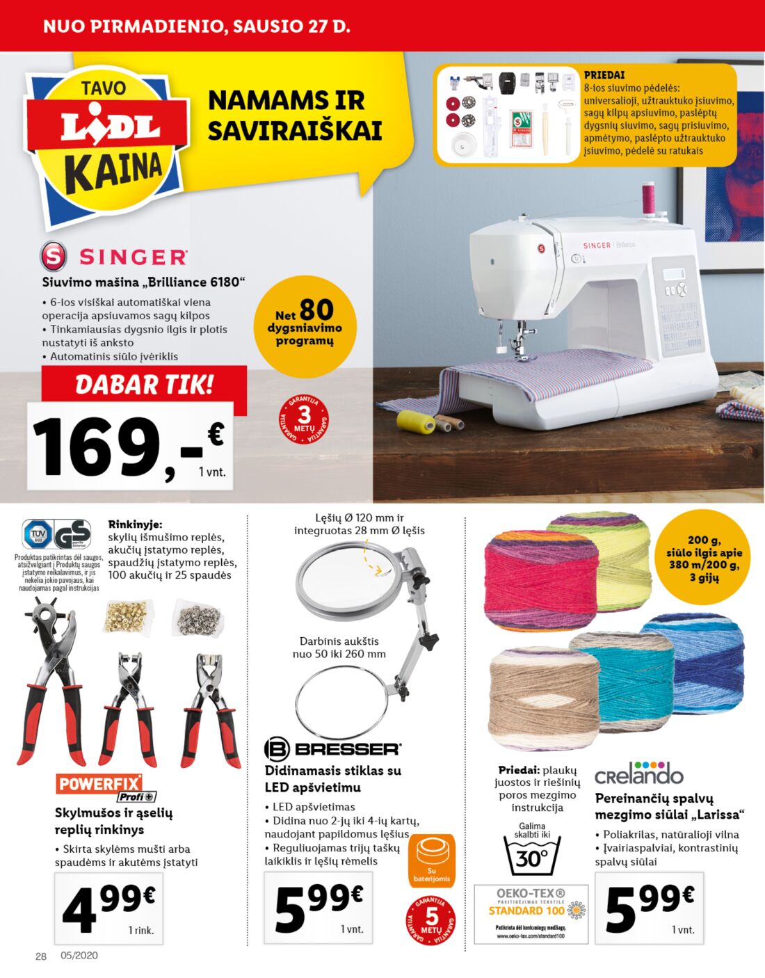 Lidl savaitinis leidinys akcijos nuo 
  2020-01-27 iki 
  2020-02-02 | Leidinukas.lt puslapis 28