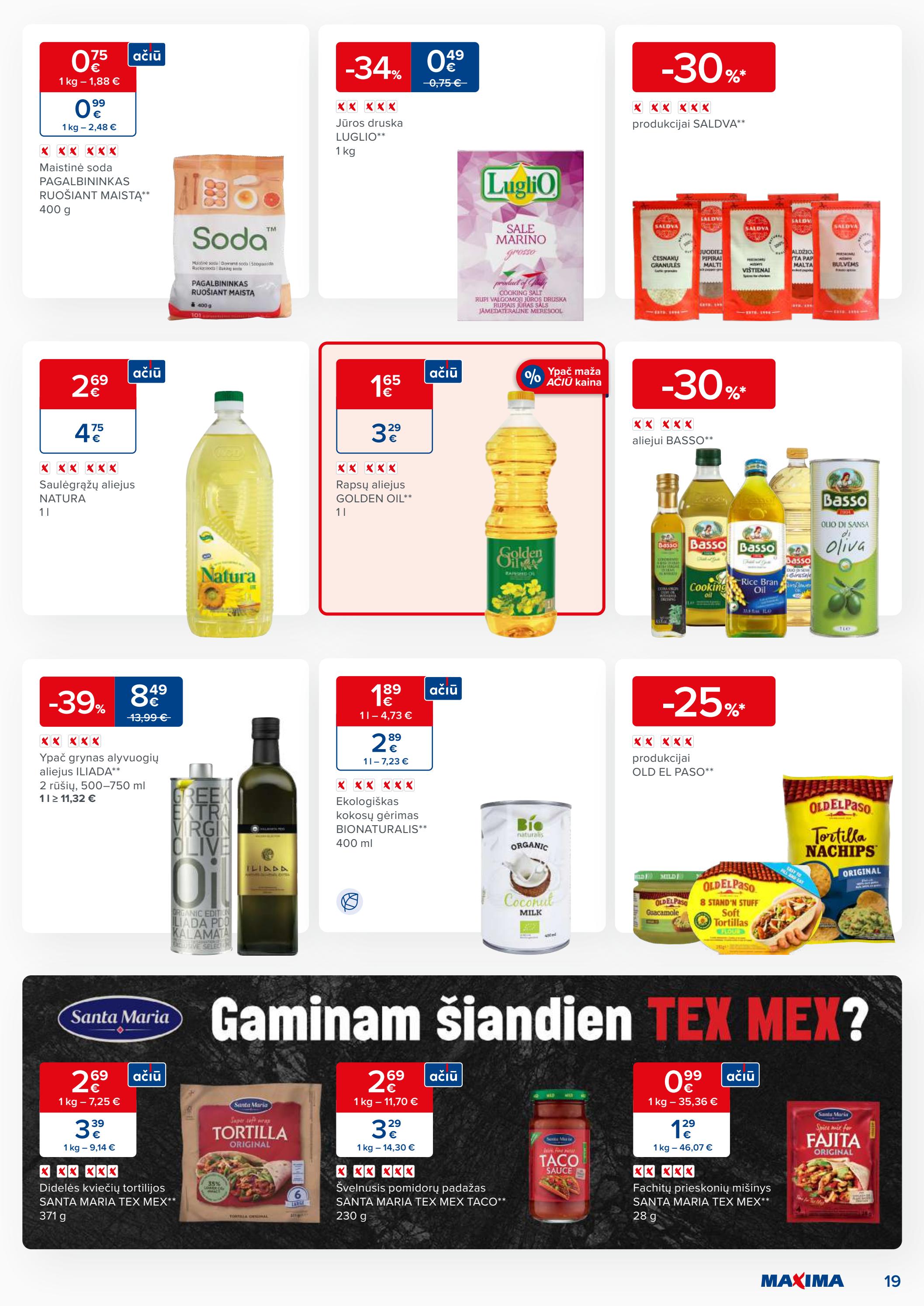 Maxima kaininis leidinys akcijos nuo 
  2023-05-23 iki 
  2023-05-29 | Leidinukas.lt puslapis 19