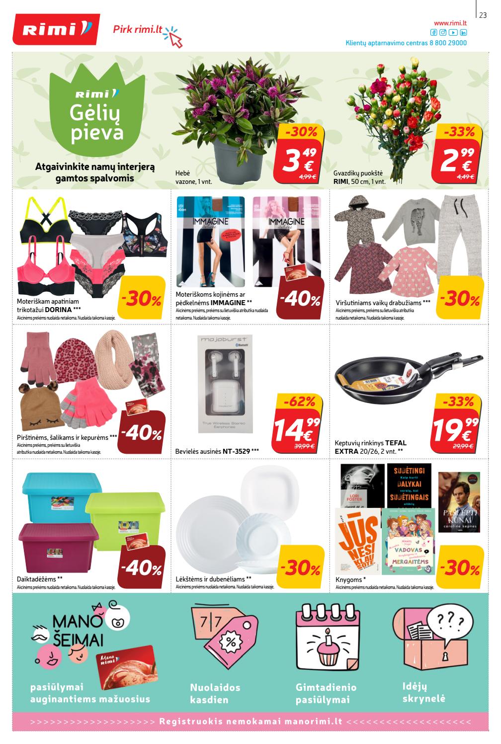 Rimi savaitinis leidinys akcijos nuo 
  2020-10-06 iki 
  2020-10-12 | Leidinukas.lt puslapis 23