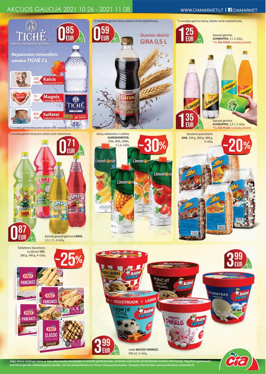 Čia market leidinys akcijos nuo 
  2021-10-26 iki 
  2021-11-08 | Leidinukas.lt puslapis 10