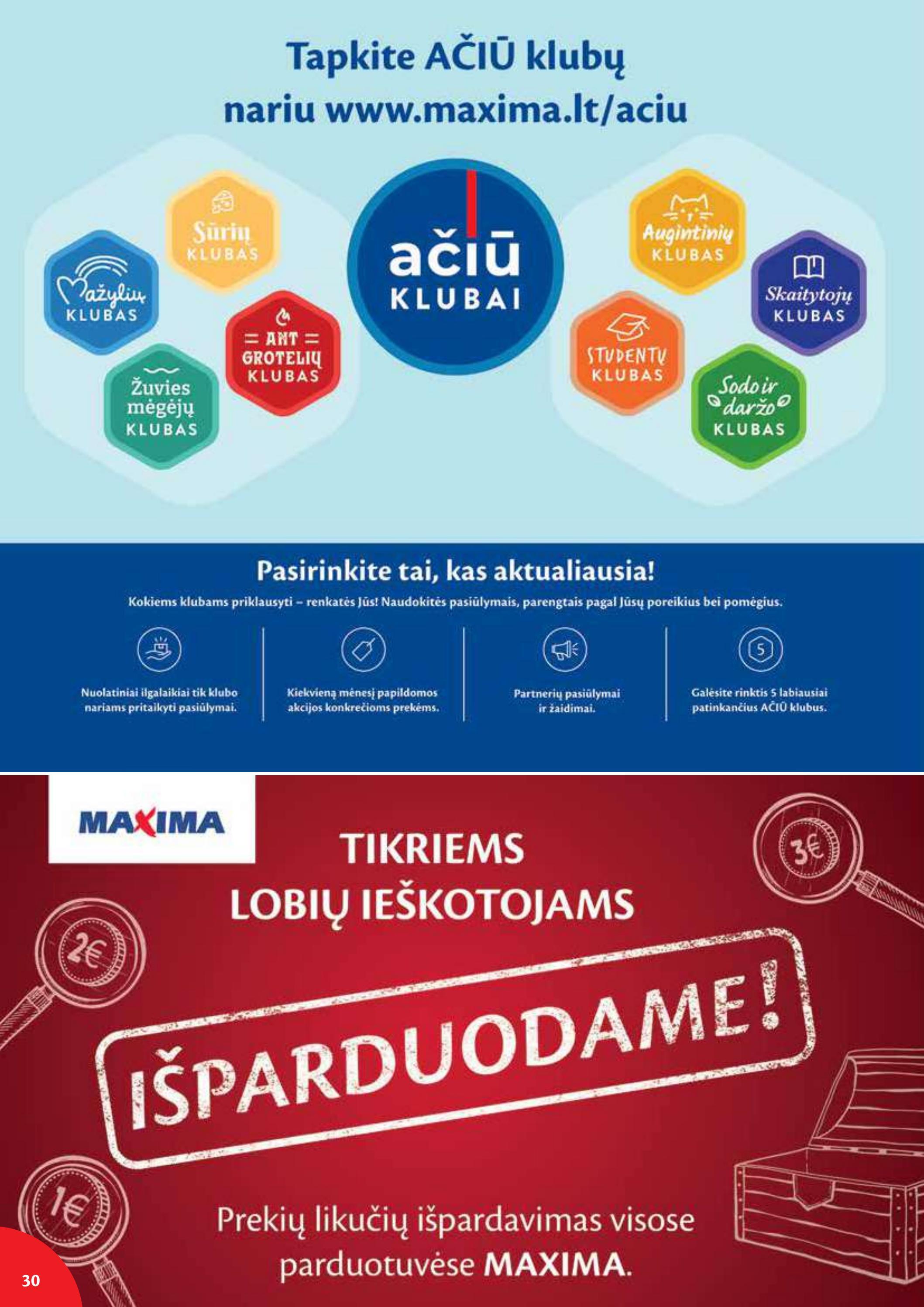 Maxima kaininis leidinys akcijos nuo
2022-03-08 iki
2022-03-14 | Leidinukas.lt puslapis 30