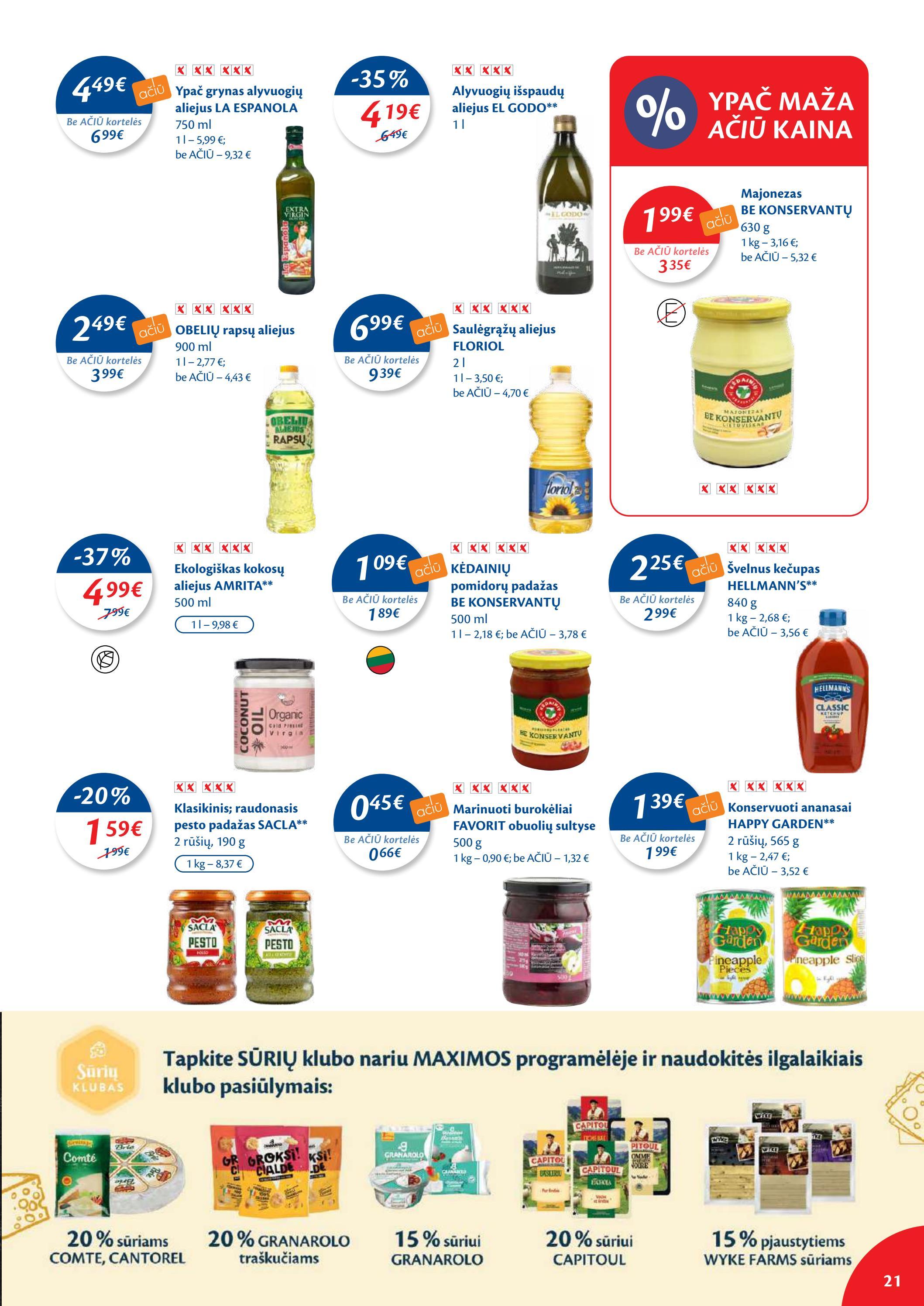 Maxima kaininis leidinys akcijos nuo 
  2022-08-09 iki 
  2022-08-15 | Leidinukas.lt puslapis 21