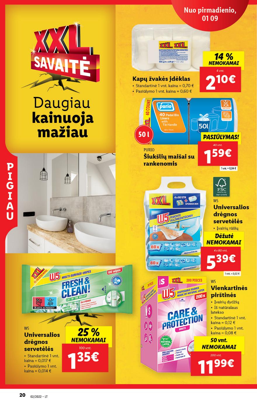 Ldil ne maisto prekių pasiūlymai akcijos nuo 
  2023-01-09 iki 
  2023-01-15 | Leidinukas.lt puslapis 20