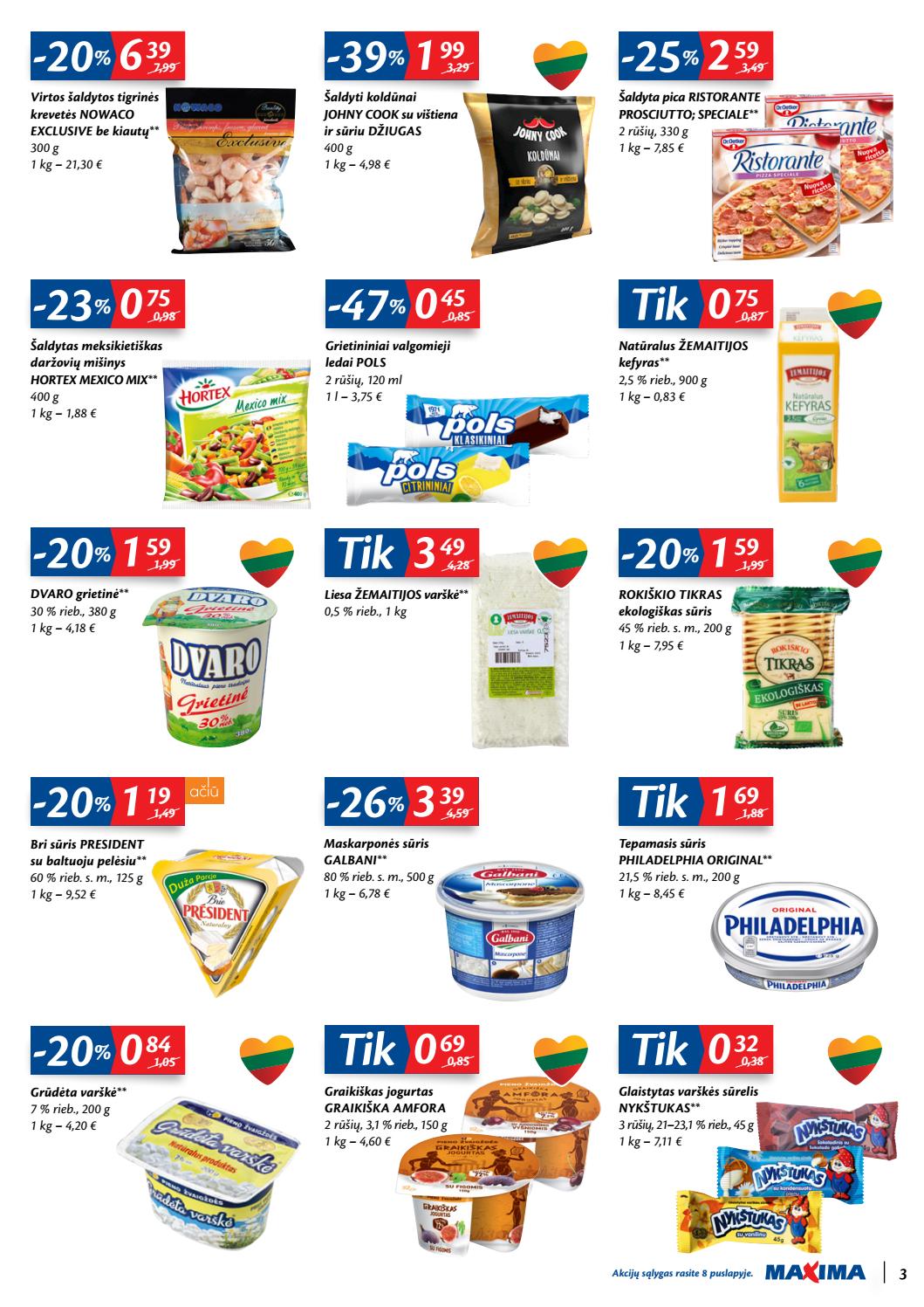 Maxima kaininis leidinys akcijos nuo 
  2020-04-07 iki 
  2020-04-13 | Leidinukas.lt puslapis 3