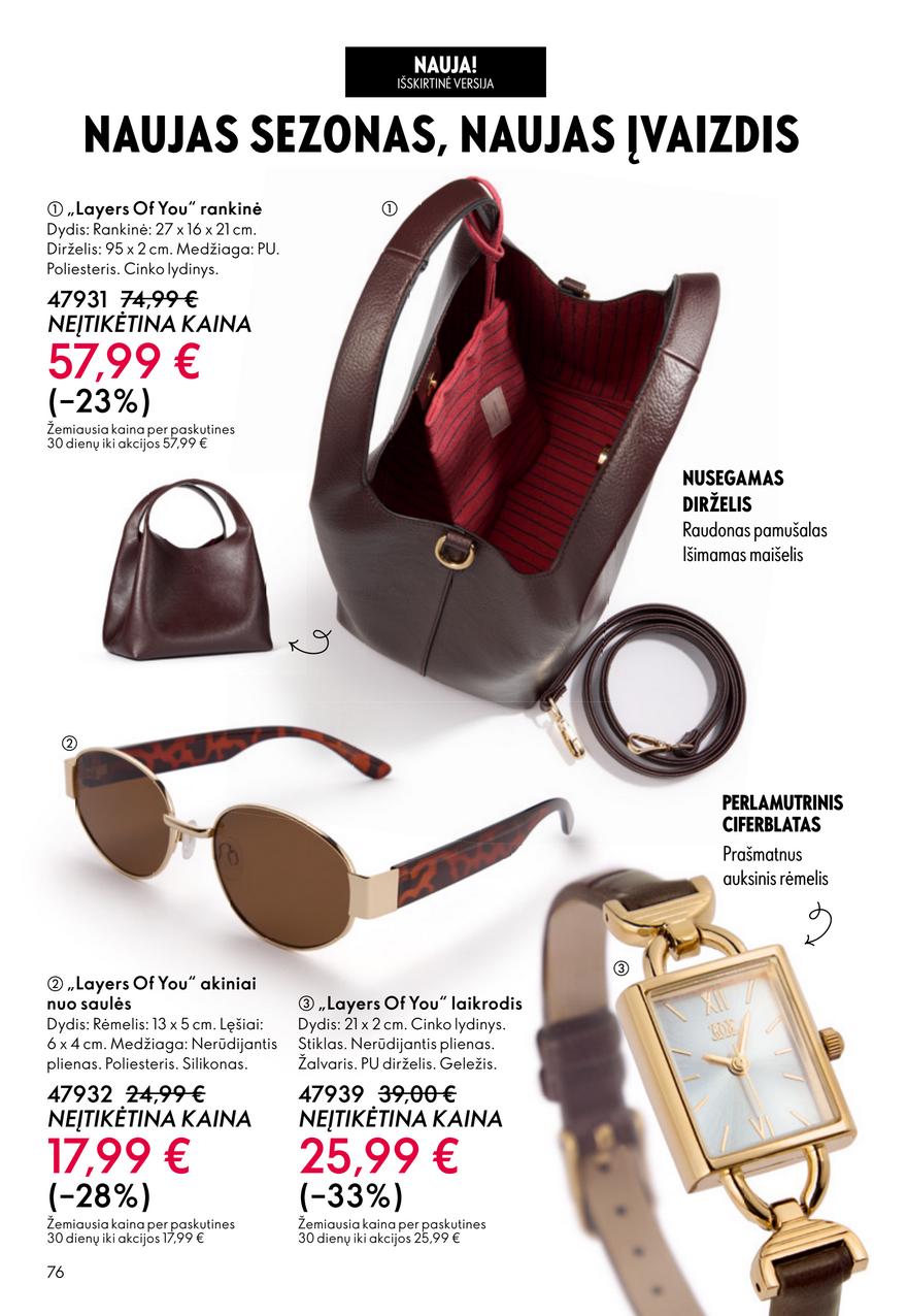 Oriflame katalogas akcijos nuo 
  2025-09-14 iki 
  2025-10-07 | Leidinukas.lt puslapis 76