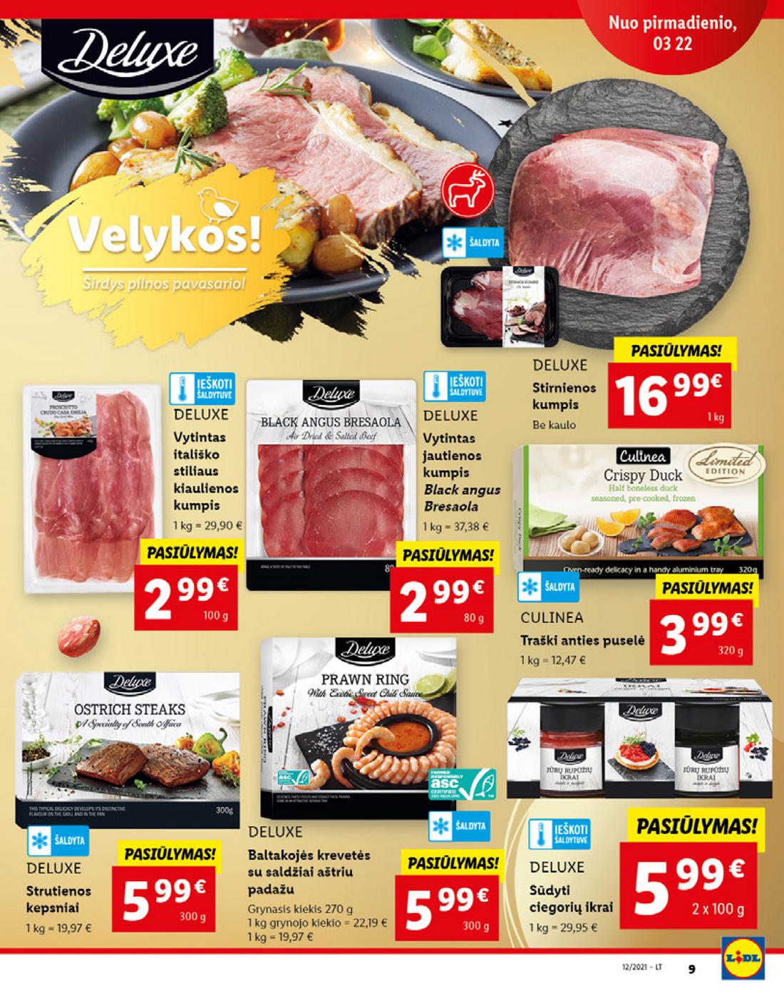 Lidl maisto prekių pasiūlymai akcijos nuo 
  2021-03-22 iki 
  2021-03-28 | Leidinukas.lt puslapis 9