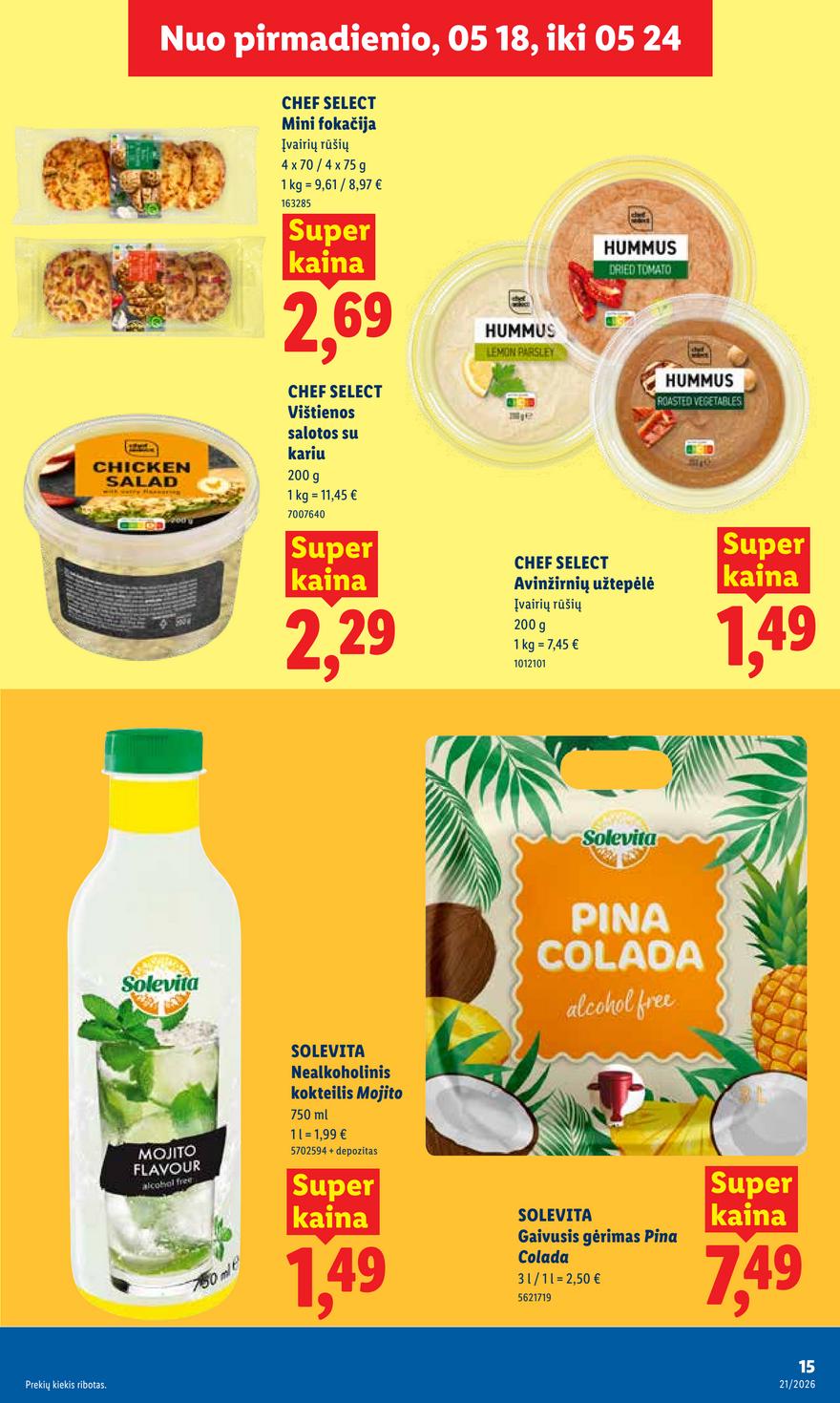 Lidl leidinys akcijos nuo 
  2026-05-18 iki 
  2026-05-24 | Leidinukas.lt puslapis 15