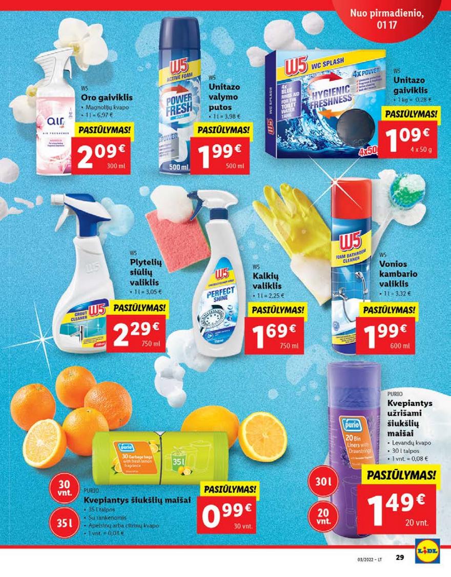 Lidl maisto prekių pasiūlymai akcijos nuo 
  2022-01-17 iki 
  2022-01-23 | Leidinukas.lt puslapis 29