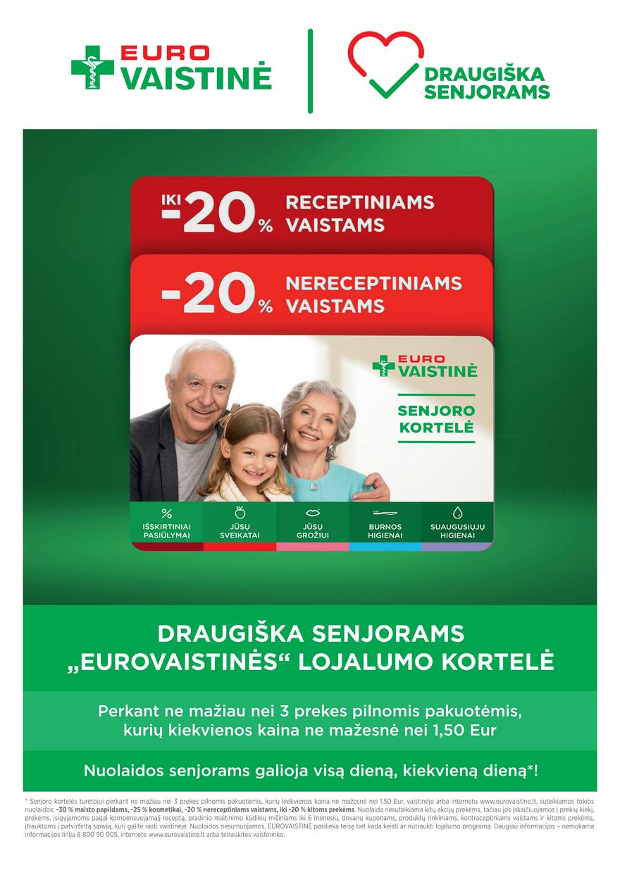 Euro vaistinė leidinys akcijos nuo 
  2023-01-31 iki 
  2023-03-01 | Leidinukas.lt puslapis 39