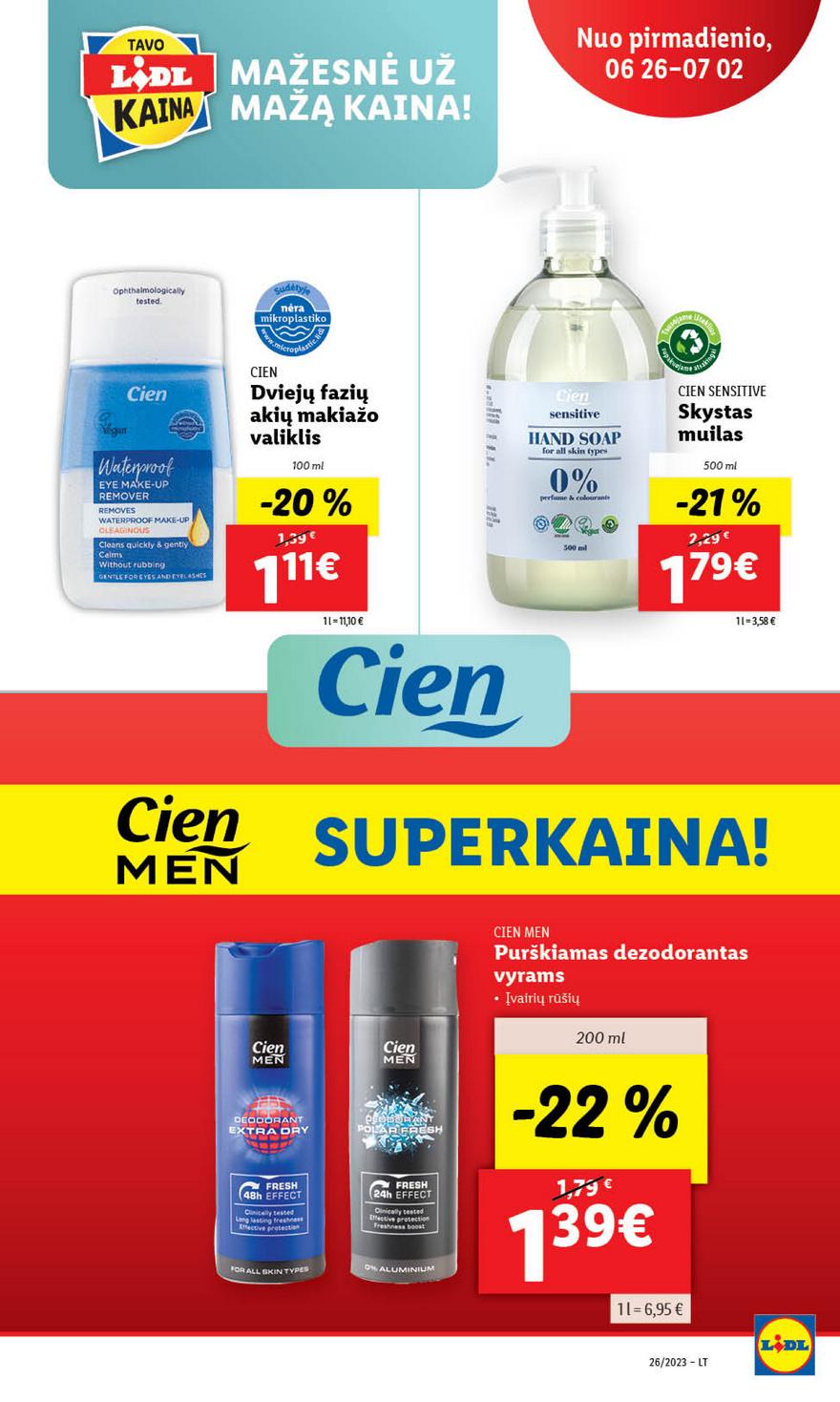 Lidl maisto prekių pasiūlymai akcijos nuo 
  2023-06-26 iki 
  2023-07-02 | Leidinukas.lt puslapis 55