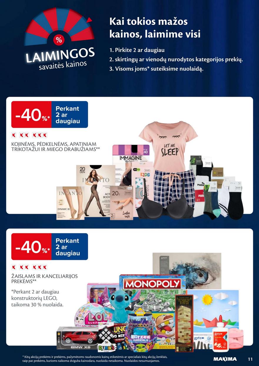 Maxima savaitinis leidinys akcijos nuo 
  2025-09-16 iki 
  2025-09-22 | Leidinukas.lt puslapis 11