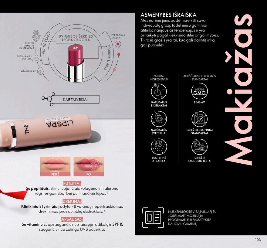Oriflame katalogas akcijos nuo 
  2021-12-01 iki 
  2021-12-31 | Leidinukas.lt puslapis 103