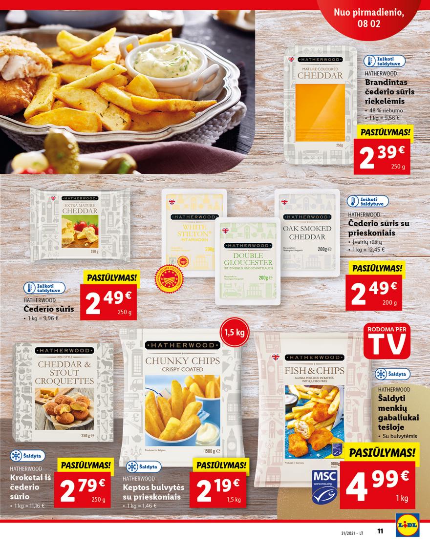Lidl maisto prekių pasiūlymai akcijos nuo 
  2021-08-02 iki 
  2021-08-08 | Leidinukas.lt puslapis 11