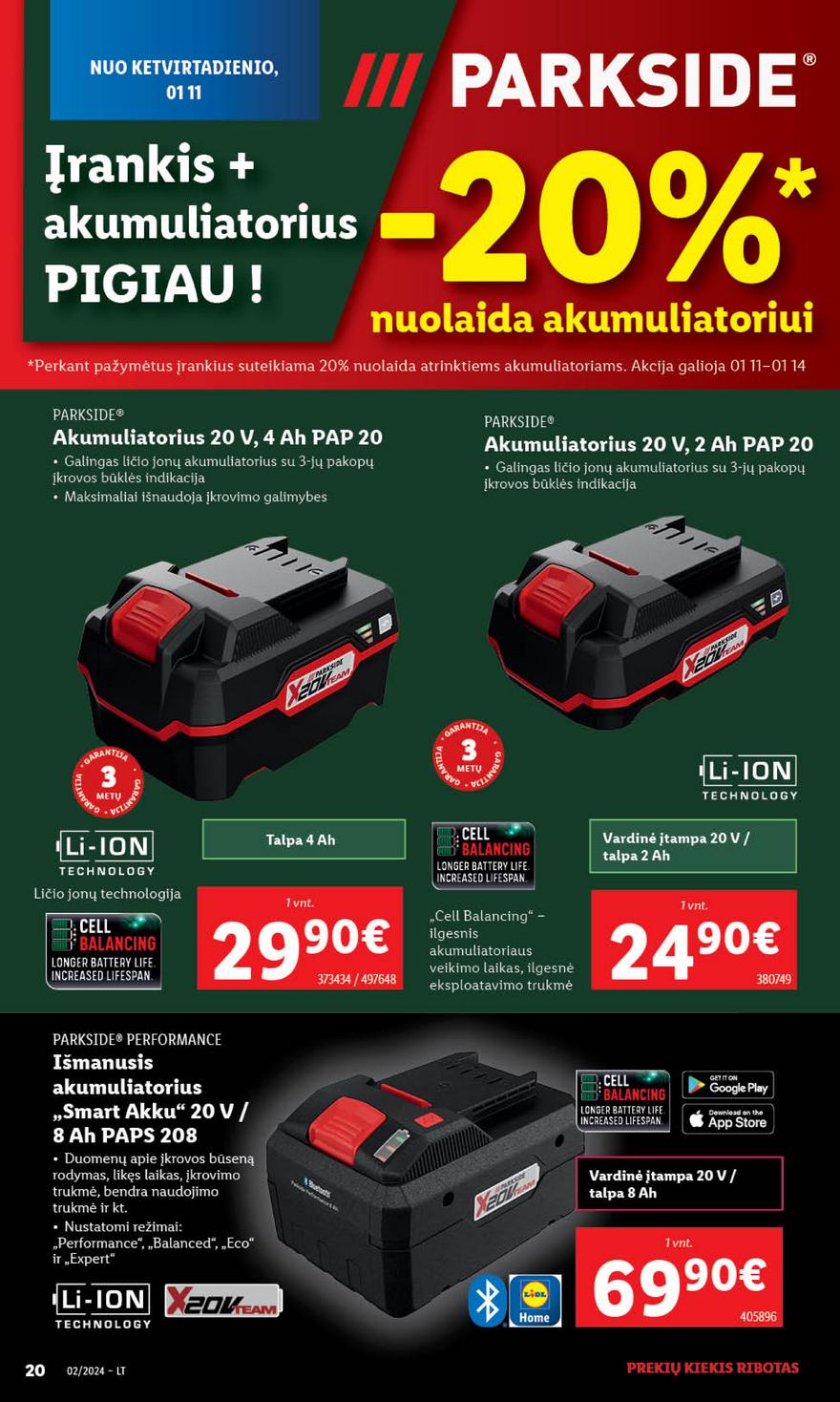 Ldil ne maisto prekių pasiūlymai akcijos nuo 
  2024-01-08 iki 
  2024-01-14 | Leidinukas.lt puslapis 20