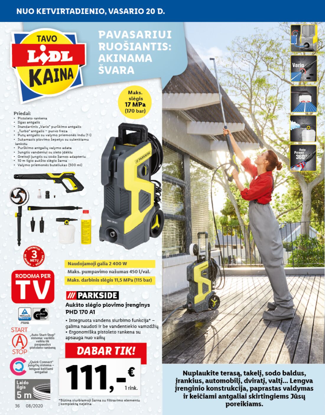 Lidl savaitinis leidinys akcijos nuo 
  2020-02-17 iki 
  2020-02-23 | Leidinukas.lt puslapis 36