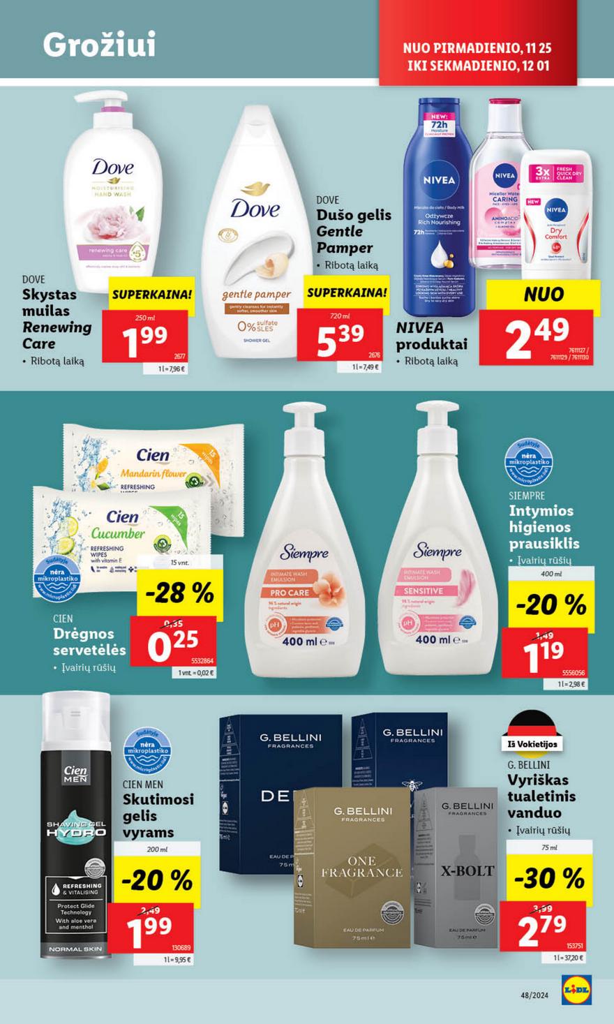 Lidl leidinys naujas akcijos nuo 
  2024-11-25 iki 
  2024-12-01 | Leidinukas.lt puslapis 33