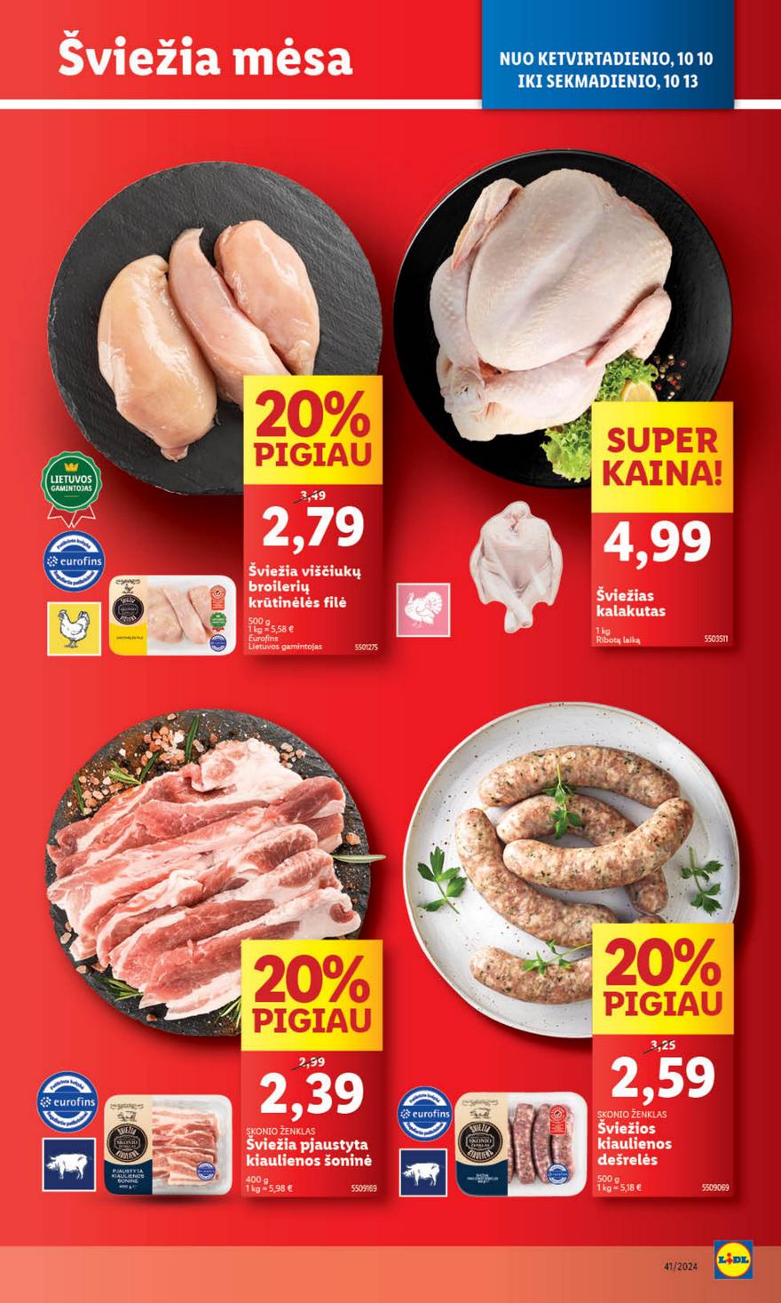 Lidl savaitinis leidinys akcijos nuo
2024-10-07 iki
2024-10-13 | Leidinukas.lt puslapis 42