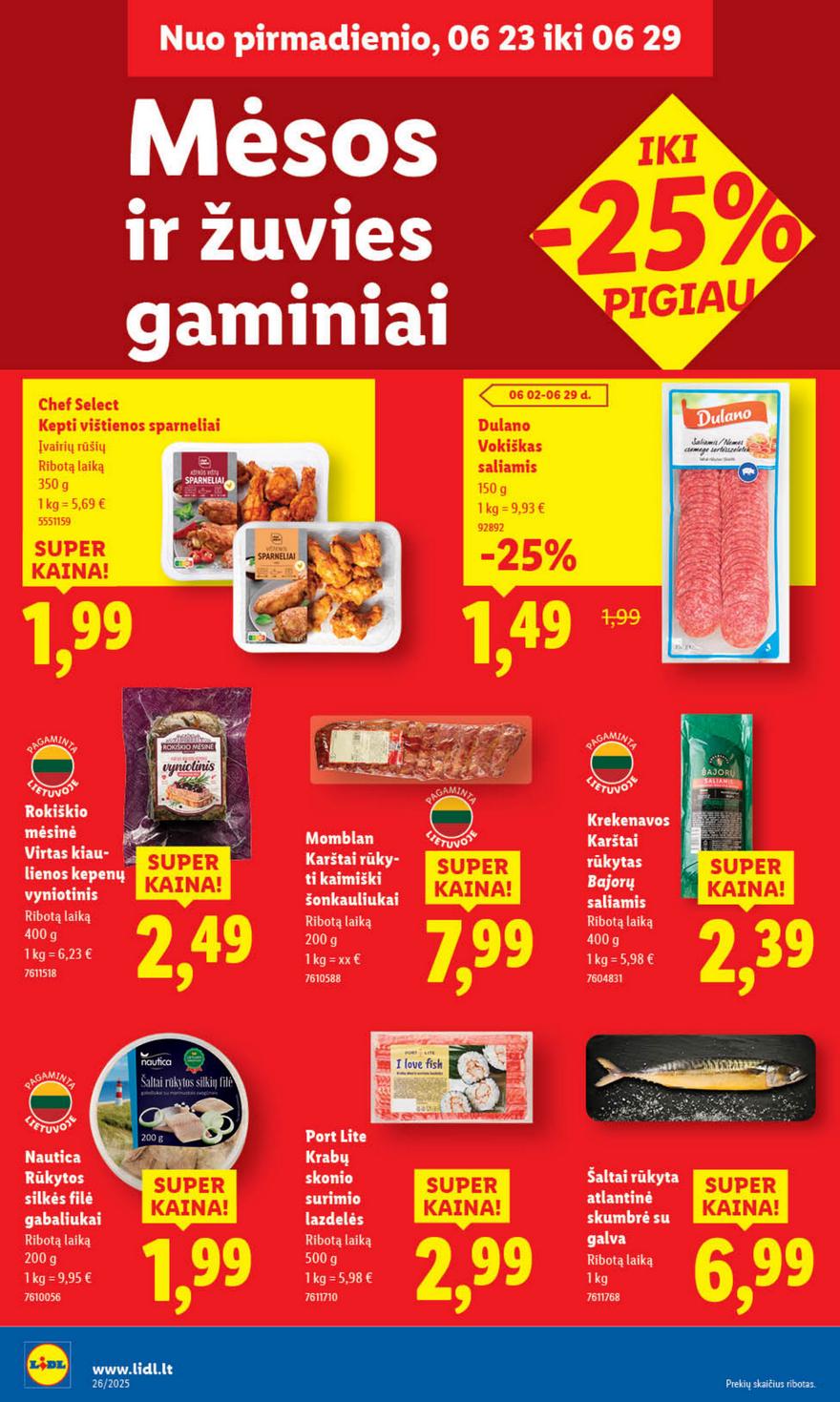 Lidl leidinys akcijos nuo 
  2025-06-23 iki 
  2025-06-29 | Leidinukas.lt puslapis 26