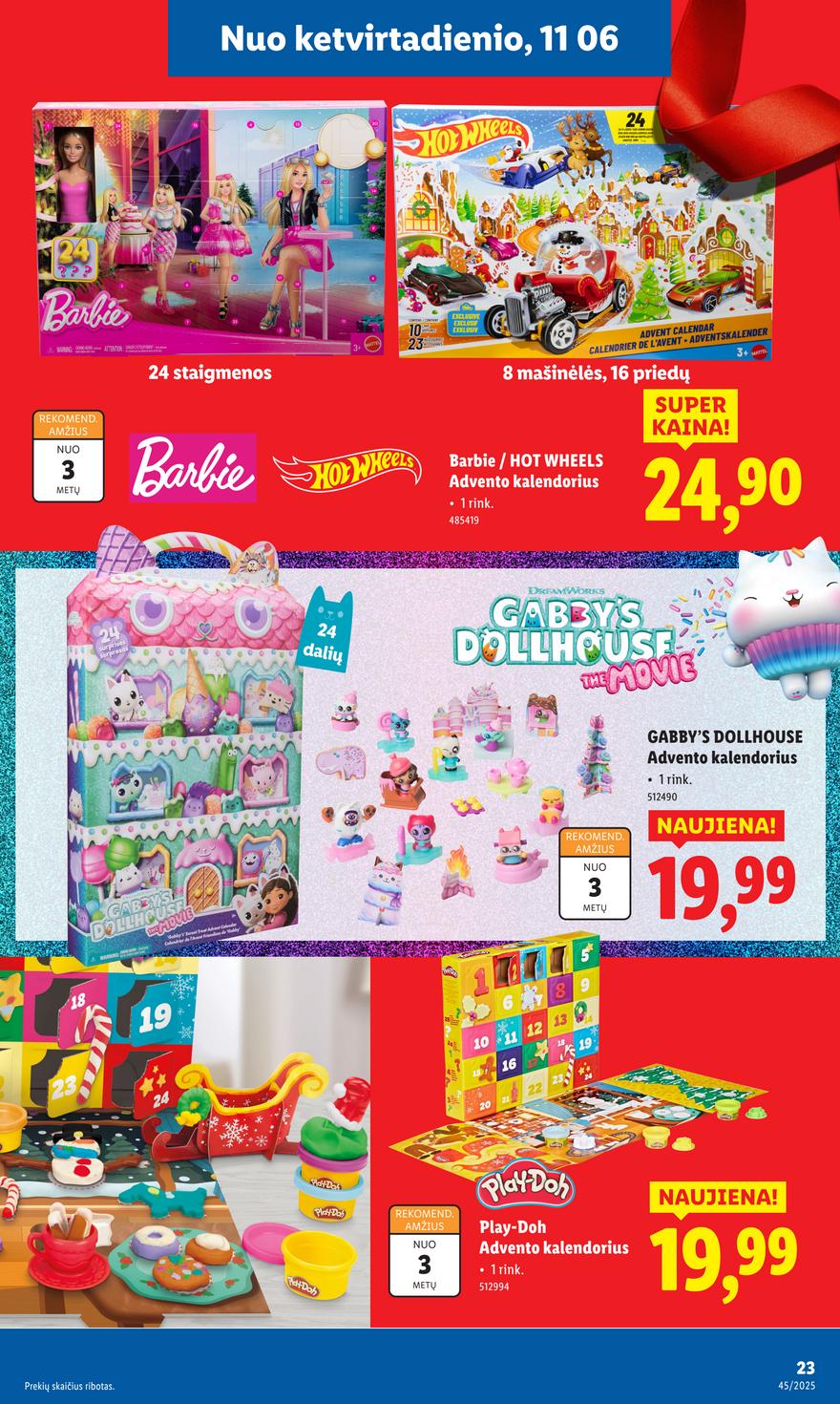 Lidl ne maisto leidinys akcijos nuo 
  2025-11-03 iki 
  2025-11-09 | Leidinukas.lt puslapis 23