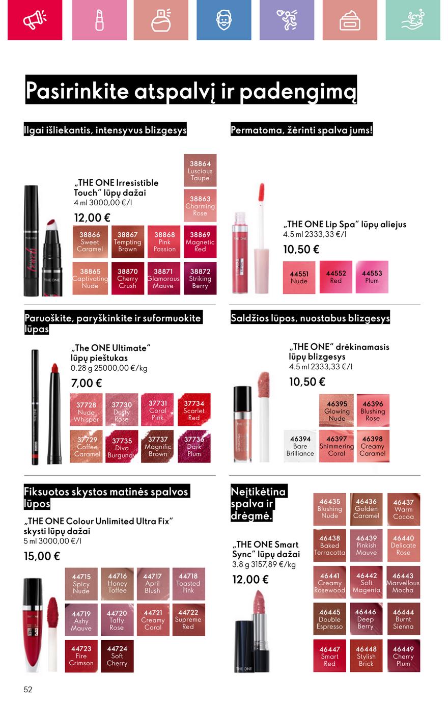 Oriflame katalogas akcijos nuo 
  2025-03-09 iki 
  2025-03-29 | Leidinukas.lt puslapis 52