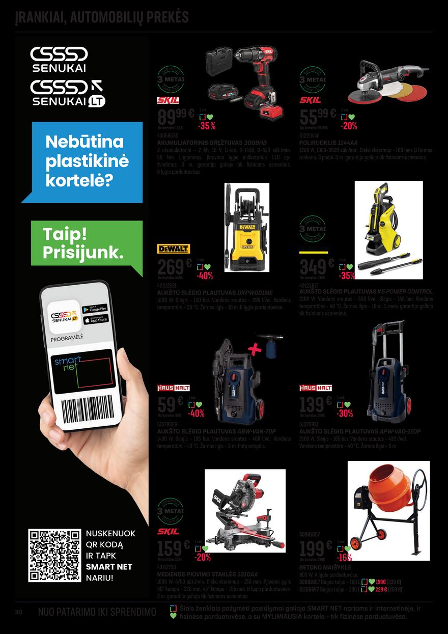 Senukai leidinys akcijos nuo 
  2022-04-13 iki 
  2022-05-02 | Leidinukas.lt puslapis 30