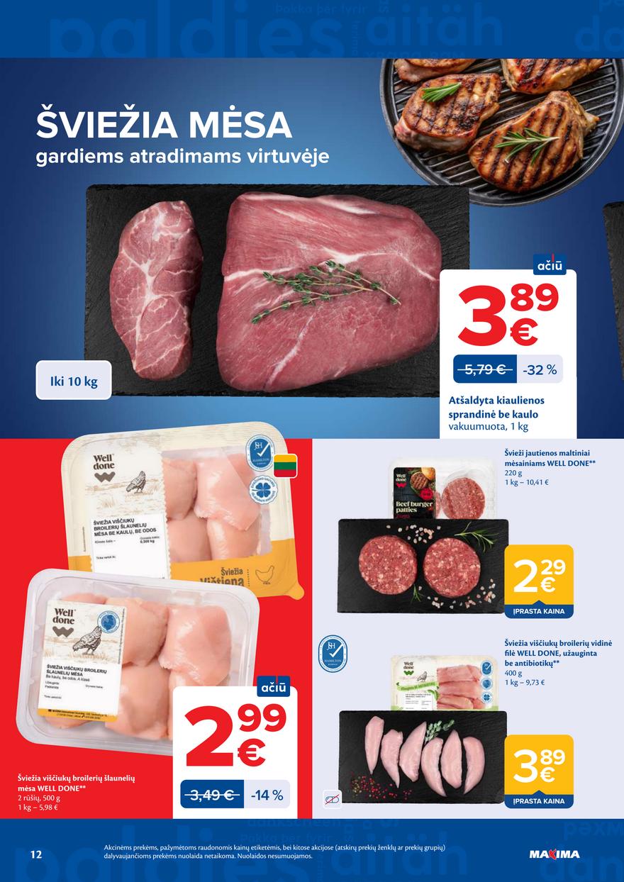 Maxima leidinukas akcijos nuo 
  2026-05-12 iki 
  2026-05-18 | Leidinukas.lt puslapis 12
