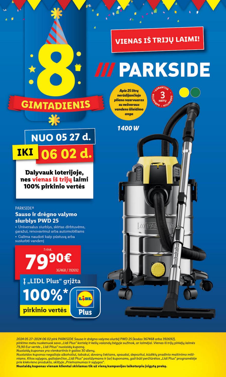 Lidl leidinys akcijos nuo 
  2024-05-27 iki 
  2024-06-02 | Leidinukas.lt puslapis 2