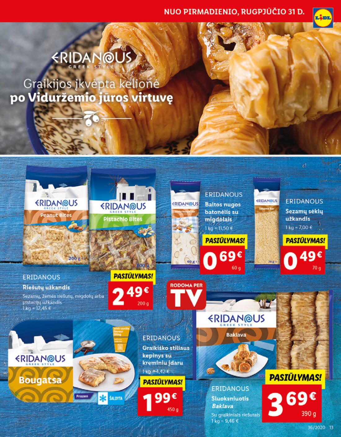 Lidl savaitinis leidinys akcijos nuo 
  2020-08-31 iki 
  2020-09-06 | Leidinukas.lt puslapis 13