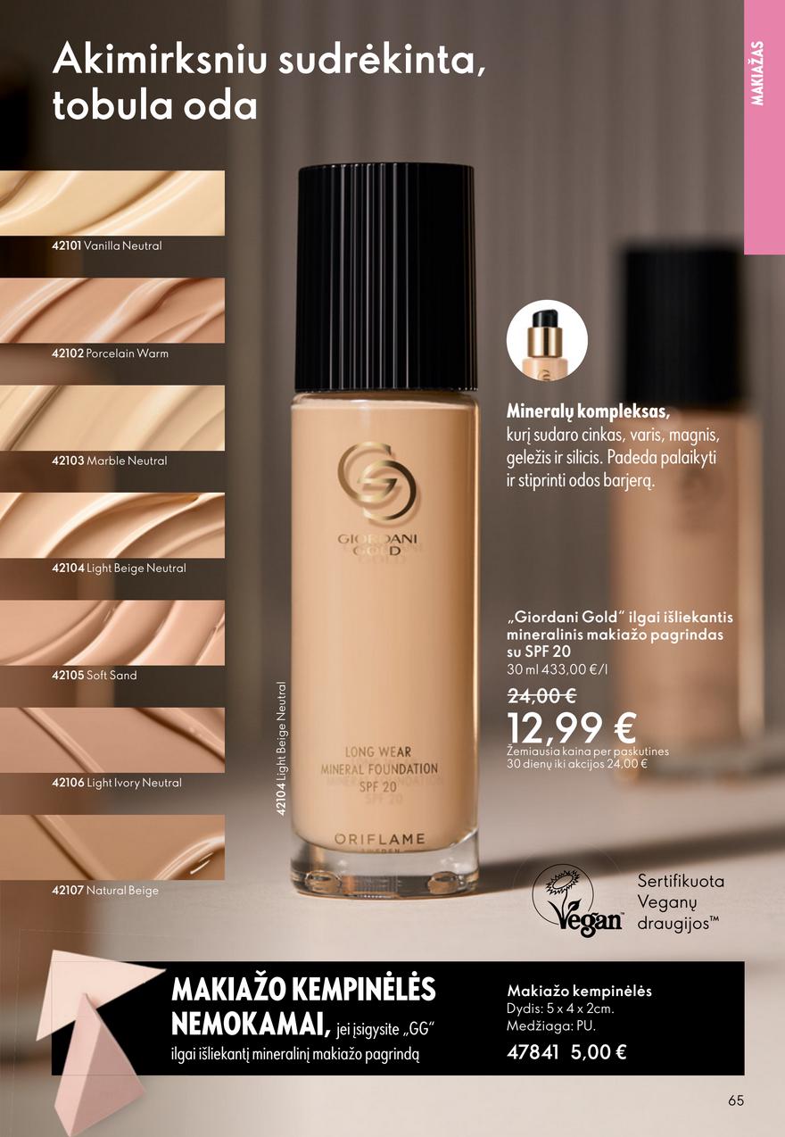 Oriflame katalogas akcijos nuo 
  2026-06-03 iki 
  2026-06-23 | Leidinukas.lt puslapis 65