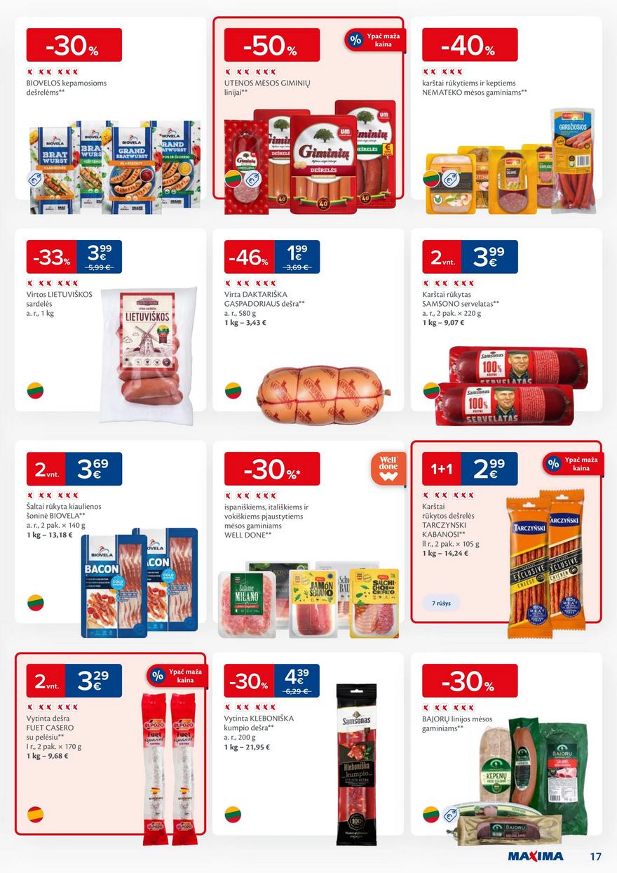 Maxima leidinys akcijos nuo 
  2024-01-23 iki 
  2024-01-29 | Leidinukas.lt puslapis 17