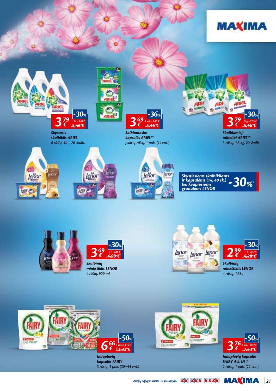 Maxima kaininis leidinys akcijos nuo 
  2019-08-15 iki 
  2019-08-28 | Leidinukas.lt puslapis 21