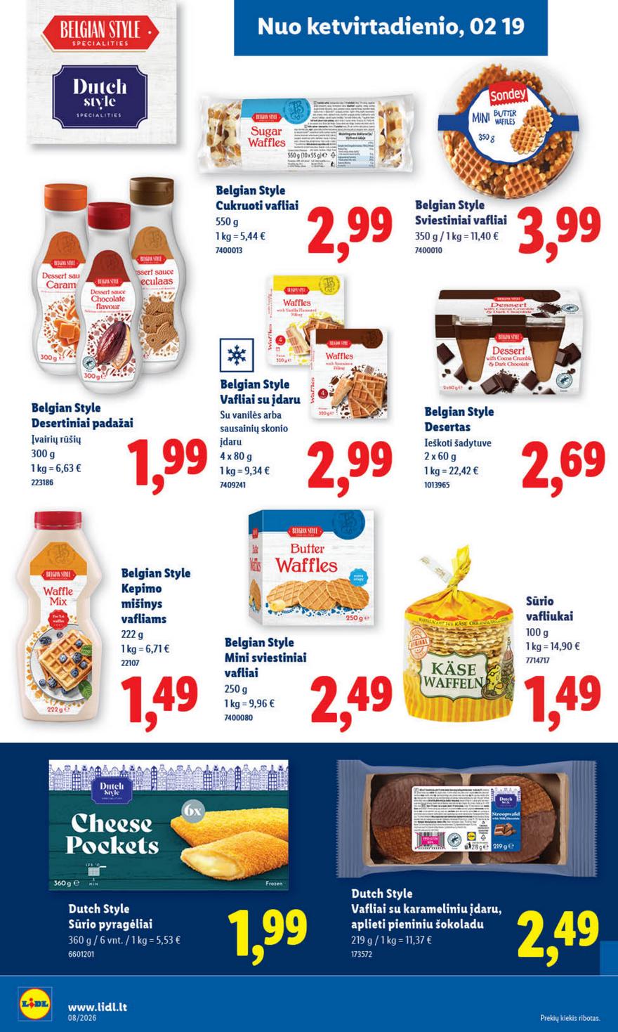 Lidl leidinys akcijos nuo 
  2026-02-16 iki 
  2026-02-22 | Leidinukas.lt puslapis 40