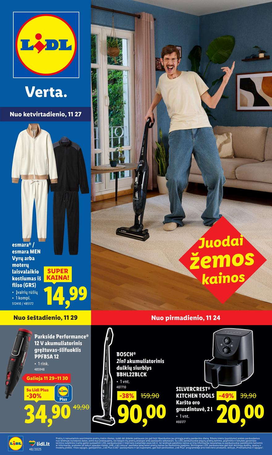 Lidl leidinys akcijos nuo 
  2025-11-24 iki 
  2025-11-30 | Leidinukas.lt puslapis 1
