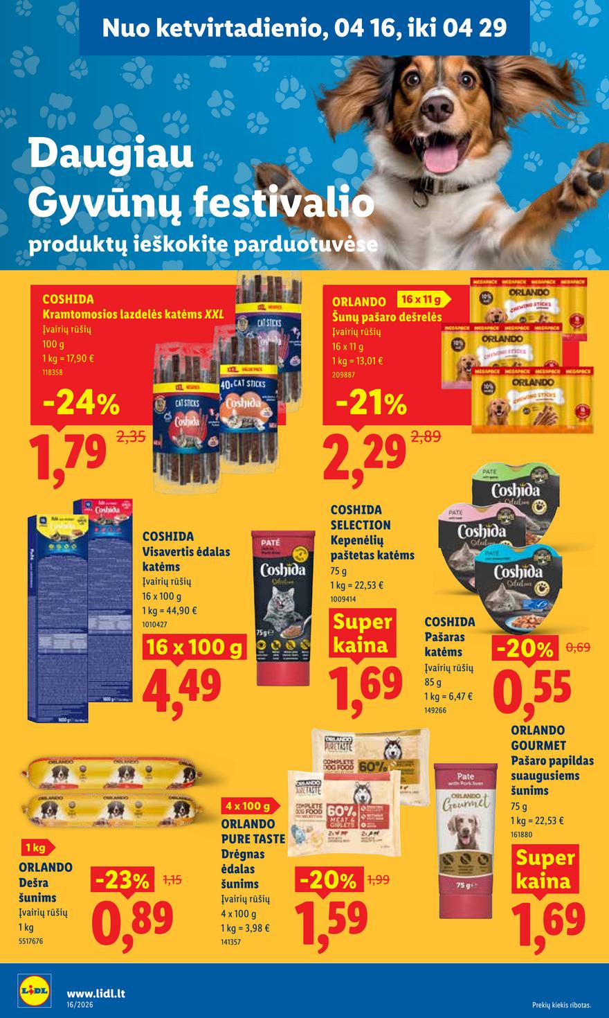 Lidl leidinys akcijos nuo 
  2026-04-13 iki 
  2026-04-19 | Leidinukas.lt puslapis 32
