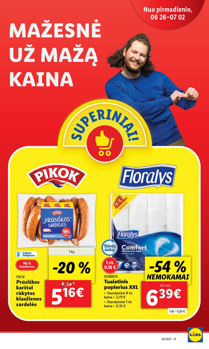Lidl maisto prekių pasiūlymai akcijos nuo 
  2023-06-26 iki 
  2023-07-02 | Leidinukas.lt puslapis 2