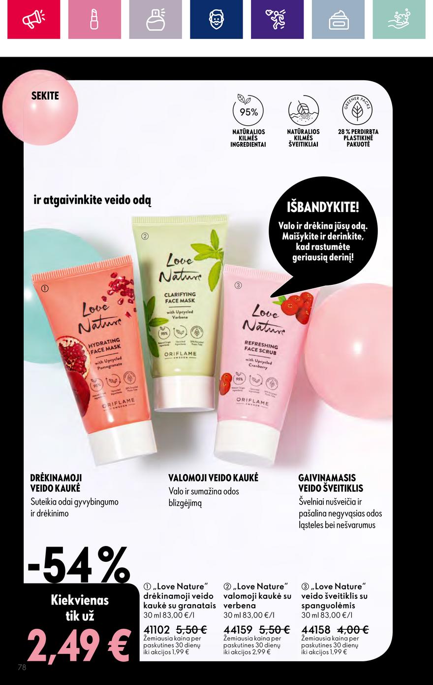 Oriflame katalogas akcijos nuo 
  2023-10-25 iki 
  2023-11-07 | Leidinukas.lt puslapis 78