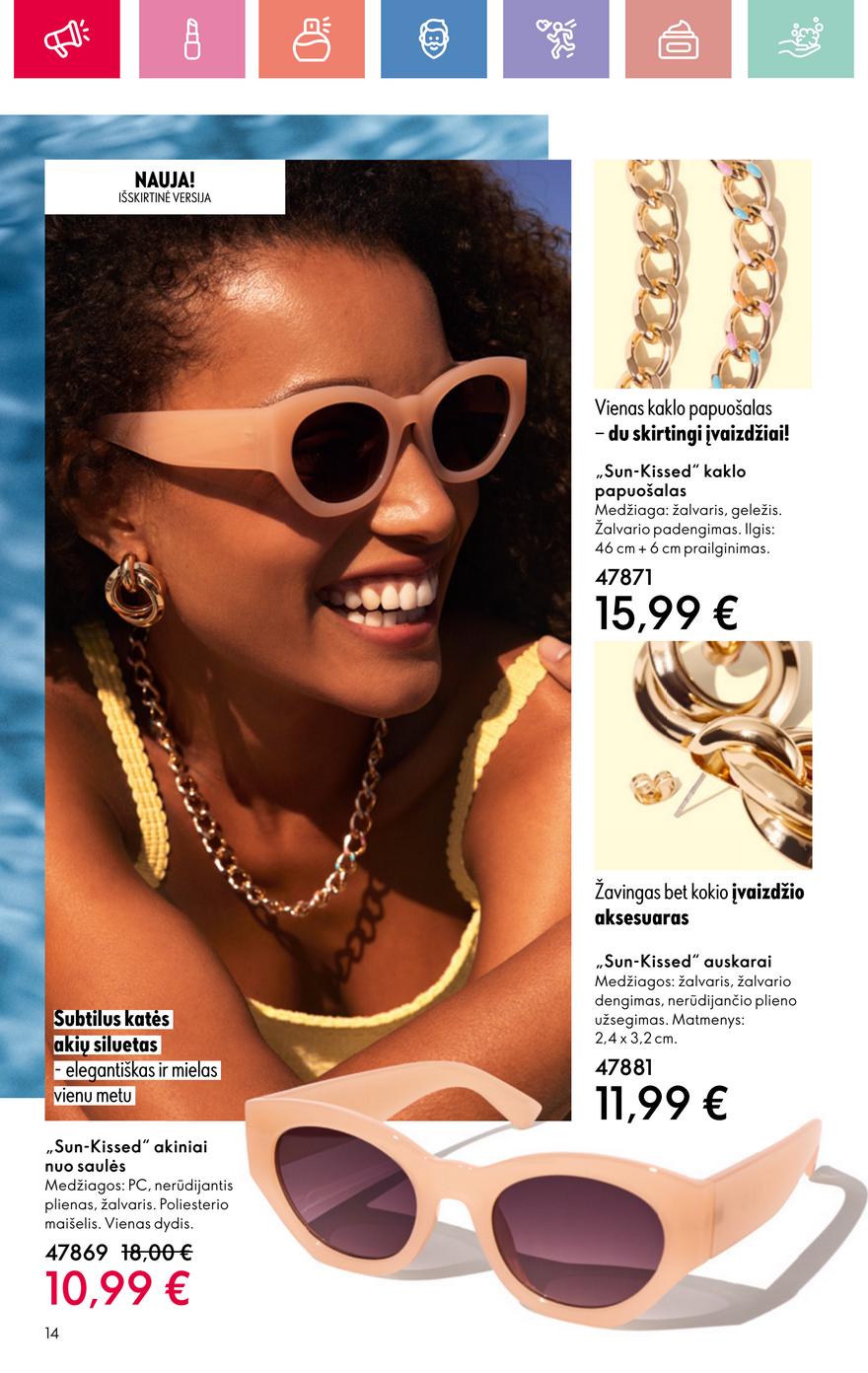 Oriflame katalogas akcijos nuo 
  2025-06-01 iki 
  2025-06-21 | Leidinukas.lt puslapis 14