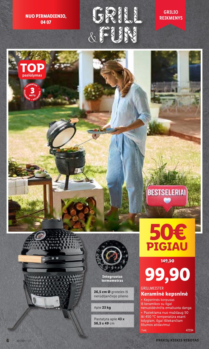 Lidl ne maisto leidinys akcijos nuo 
  2025-04-07 iki 
  2025-04-13 | Leidinukas.lt puslapis 6