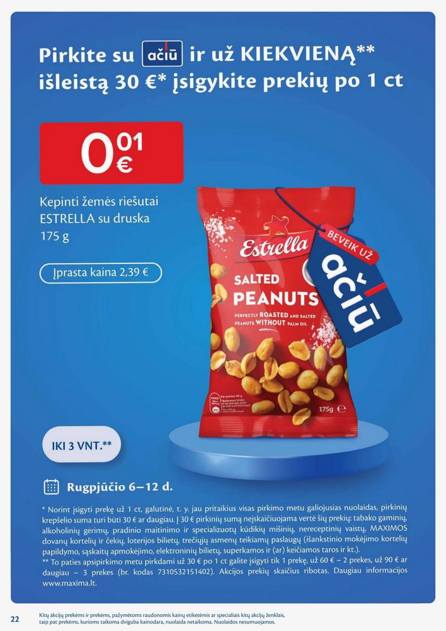 Maxima leidinys akcijos nuo 
  2024-08-06 iki 
  2024-08-12 | Leidinukas.lt puslapis 22