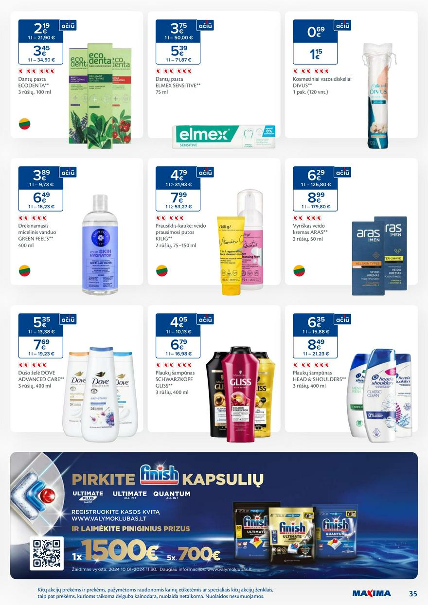 Maxima savaitinis leidinys 44 akcijos nuo 
  2024-10-29 iki 
  2024-11-04 | Leidinukas.lt puslapis 35
