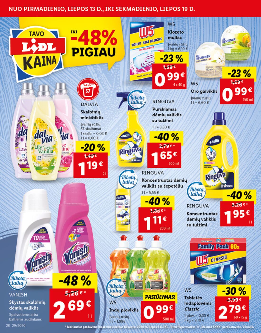 Lidl savaitinis leidinys akcijos nuo 
  2020-07-13 iki 
  2020-07-19 | Leidinukas.lt puslapis 28