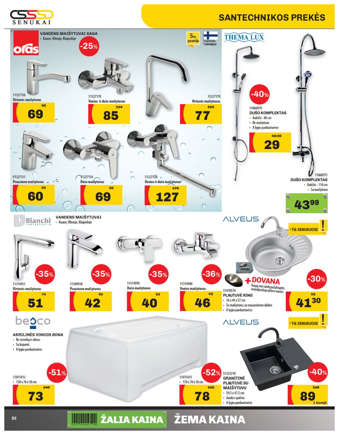 Senukai reklaminis leidinys akcijos nuo 
  2019-06-20 iki 
  2019-07-08 | Leidinukas.lt puslapis 22