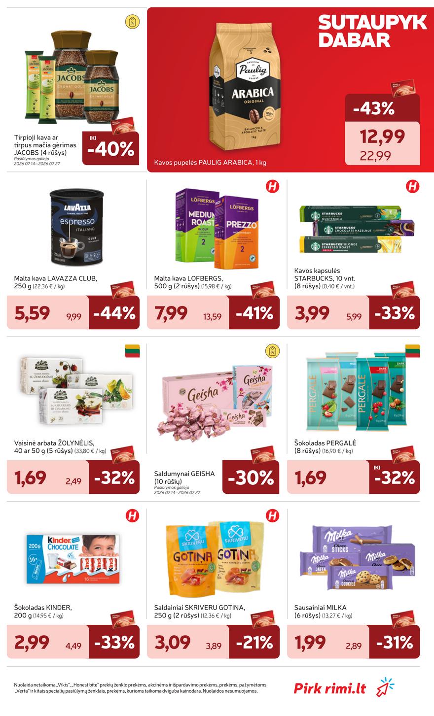 Rimi leidinys akcijos nuo 
  2026-07-21 iki 
  2026-07-27 | Leidinukas.lt puslapis 21