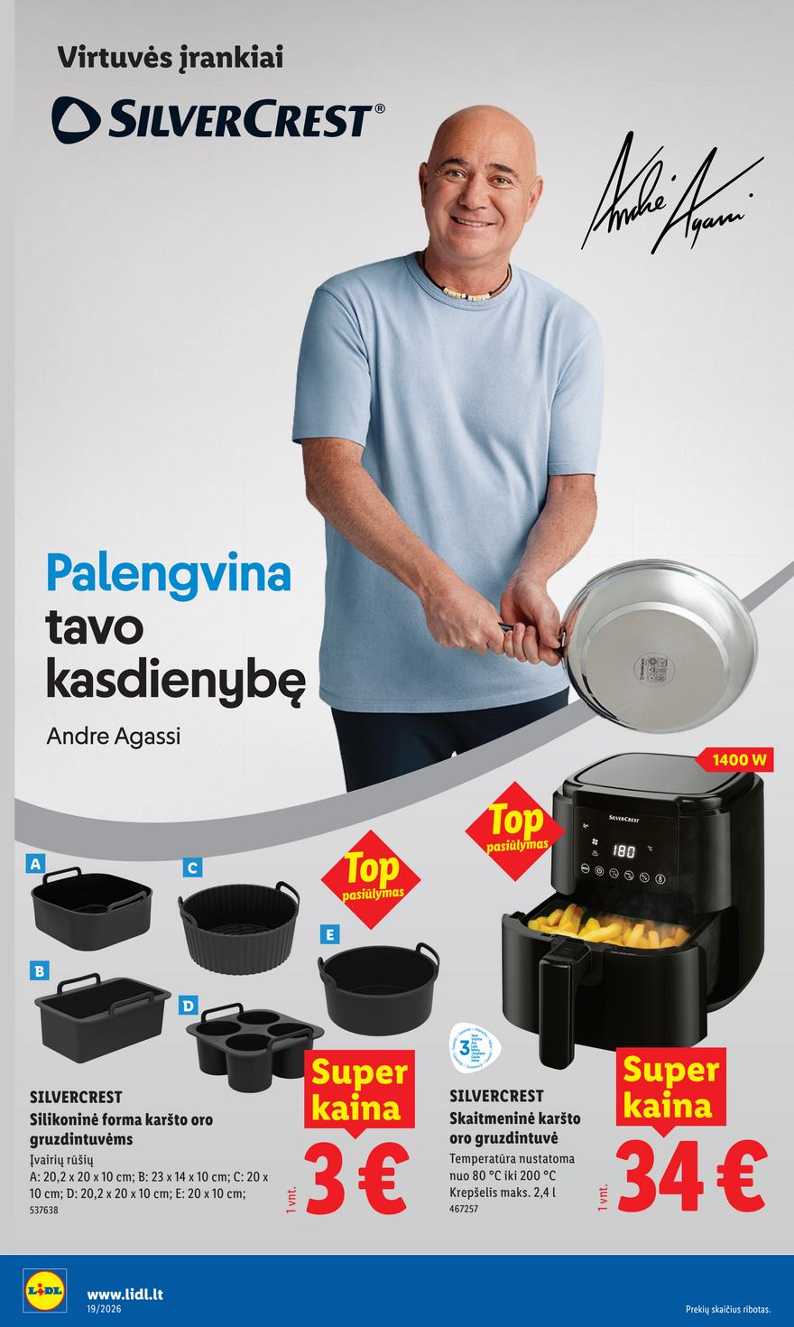 Lidl leidinys akcijos nuo 
  2026-05-04 iki 
  2026-05-10 | Leidinukas.lt puslapis 14
