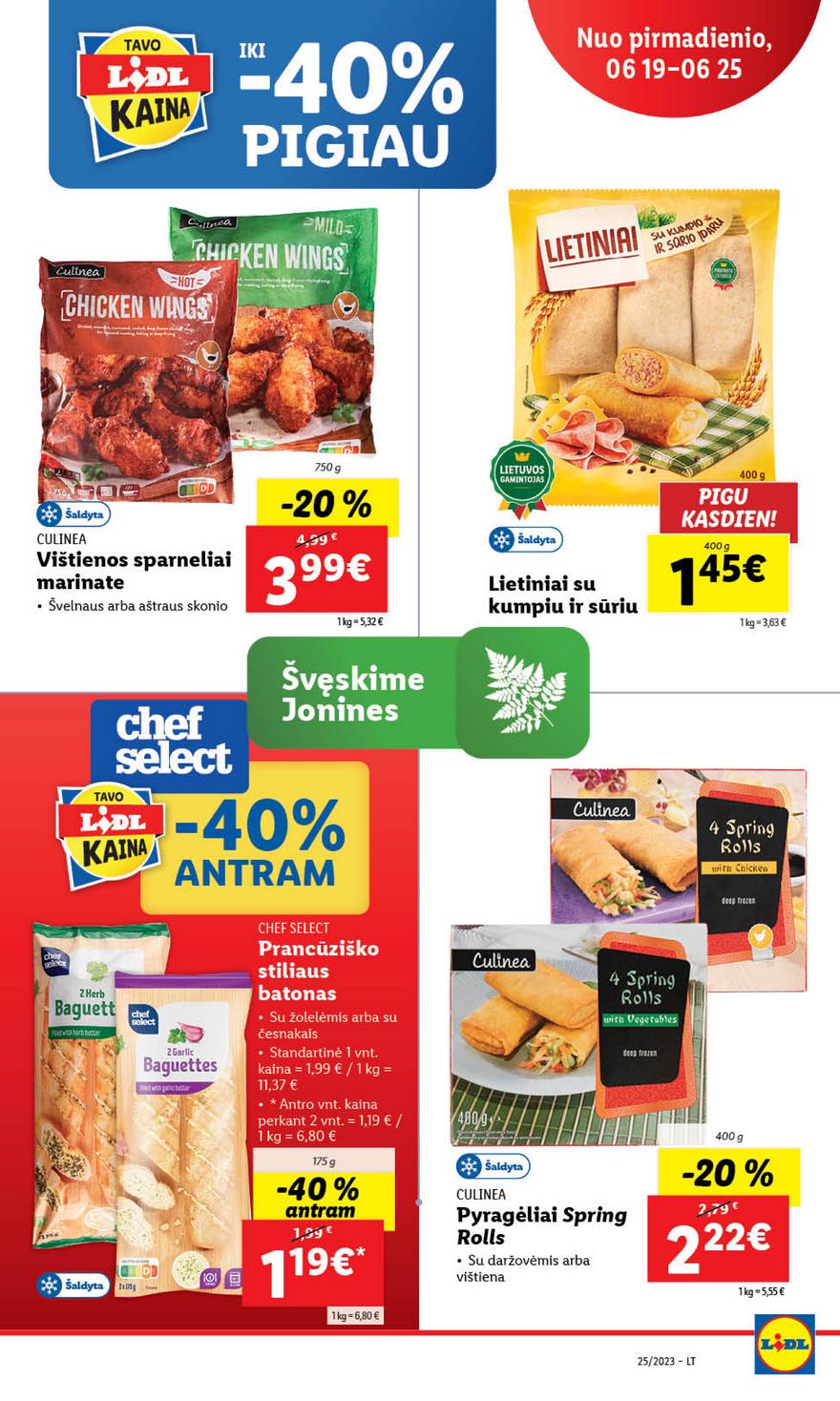 Lidl pasiūlymai akcijos nuo 
  2023-06-19 iki 
  2023-06-25 | Leidinukas.lt puslapis 40