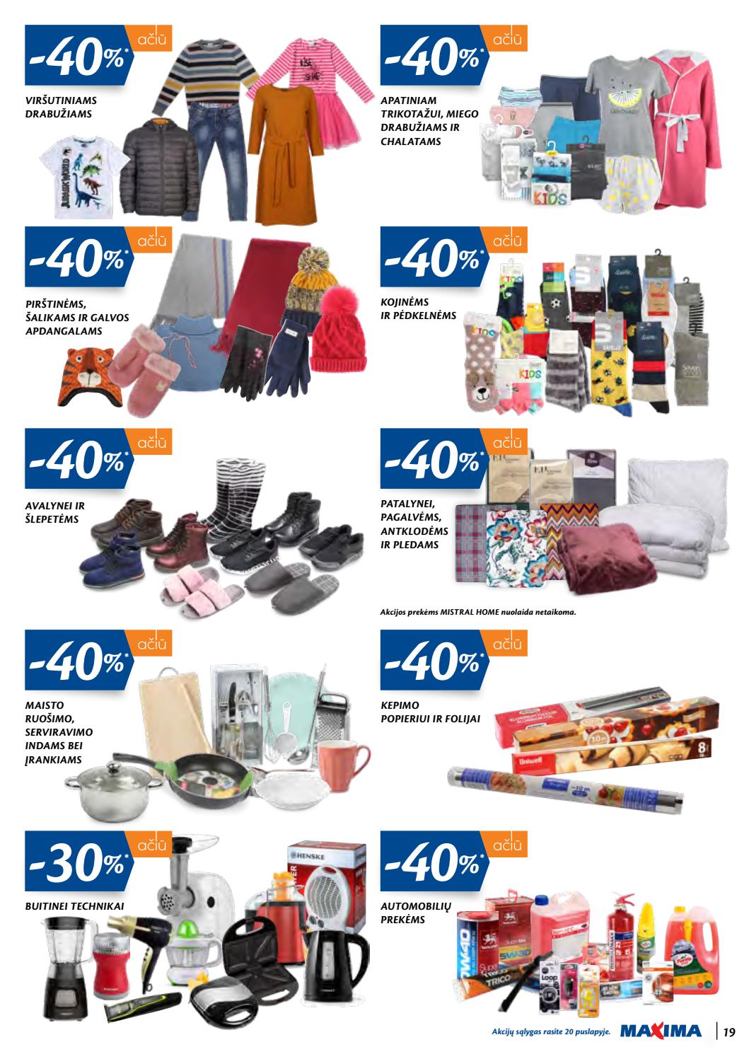 Maxima kaininis leidinys akcijos nuo 
  2019-11-26 iki 
  2019-12-02 | Leidinukas.lt puslapis 19