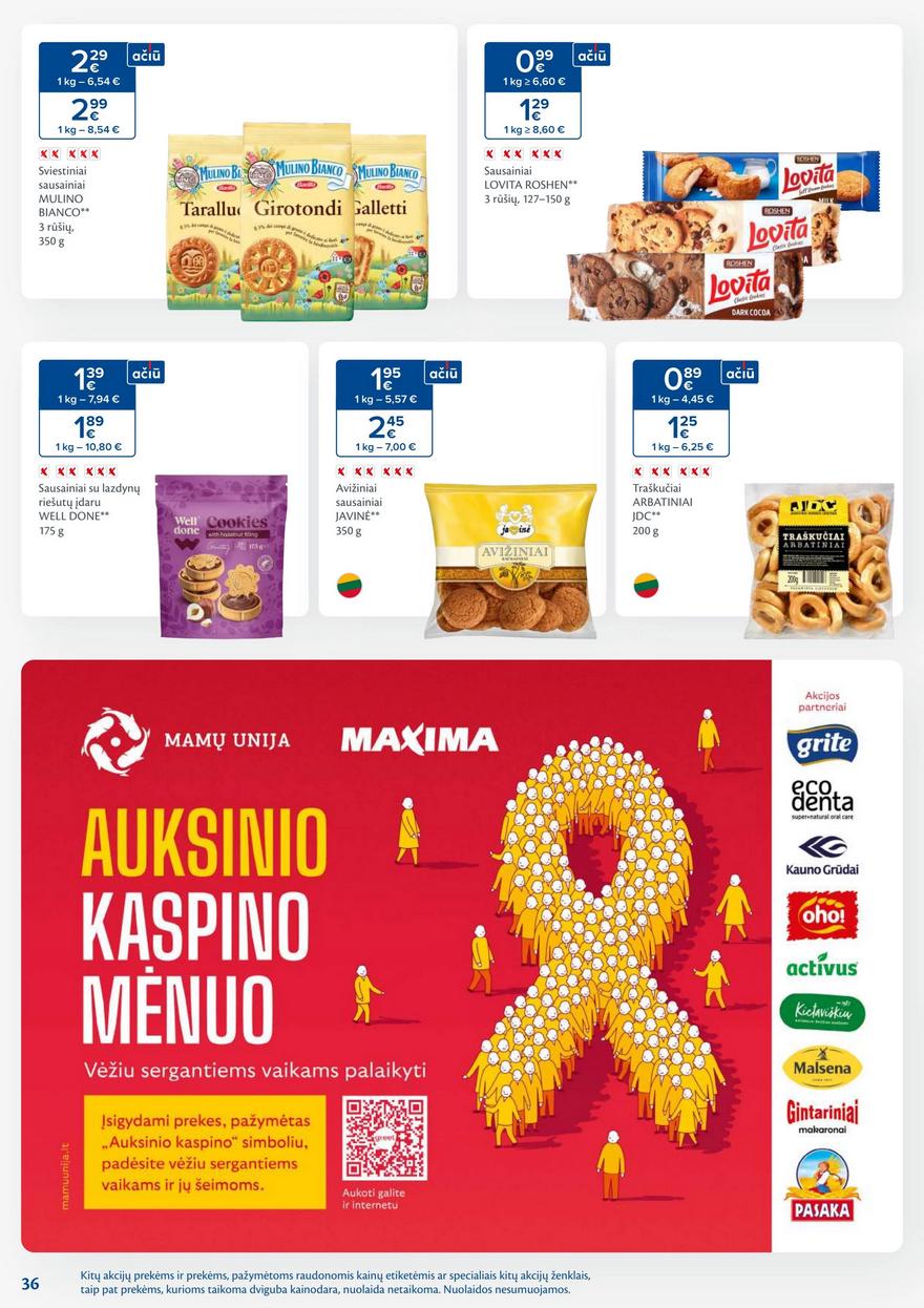 Maxima leidinukas akcijos nuo 
  2025-09-23 iki 
  2025-09-29 | Leidinukas.lt puslapis 36