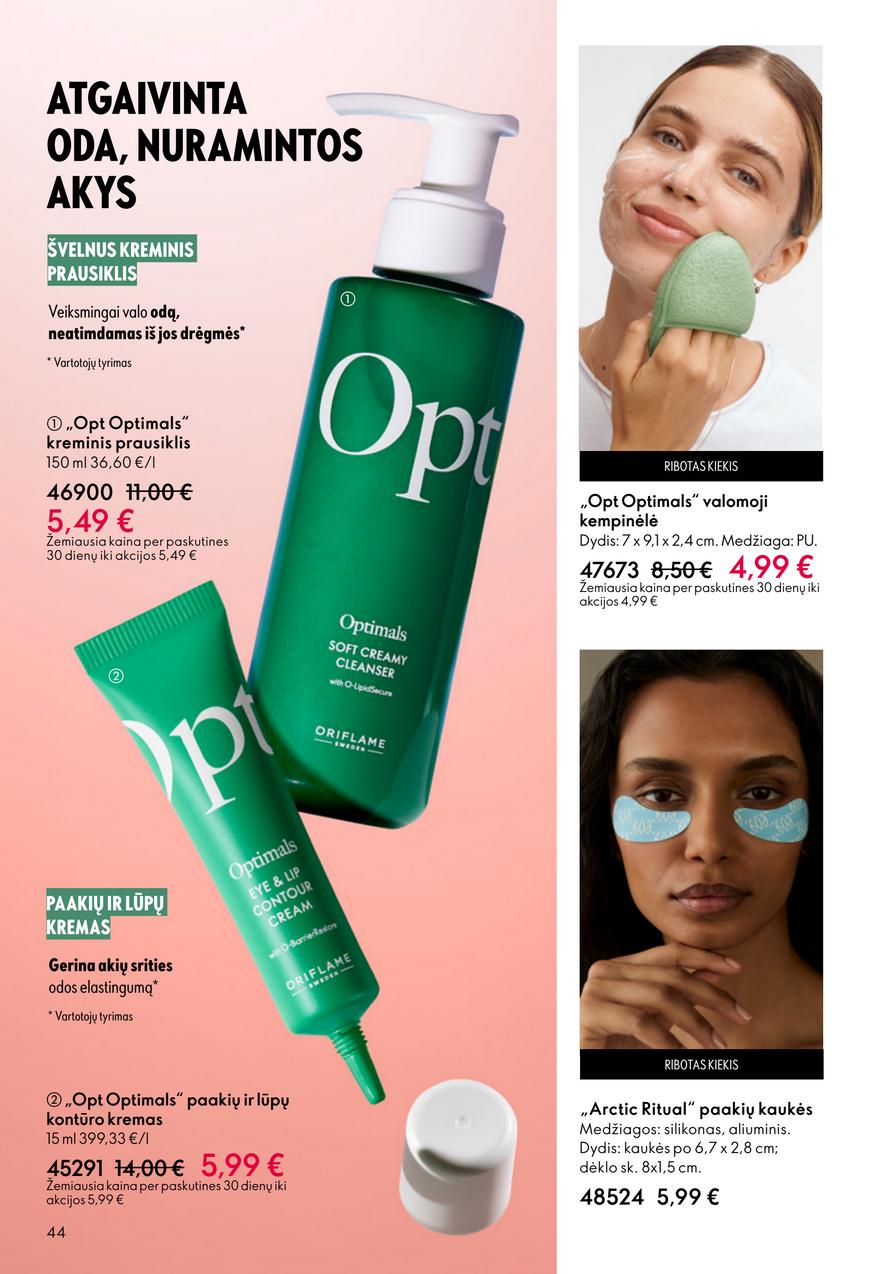 Oriflame katalogas akcijos nuo 
  2025-09-14 iki 
  2025-10-07 | Leidinukas.lt puslapis 44